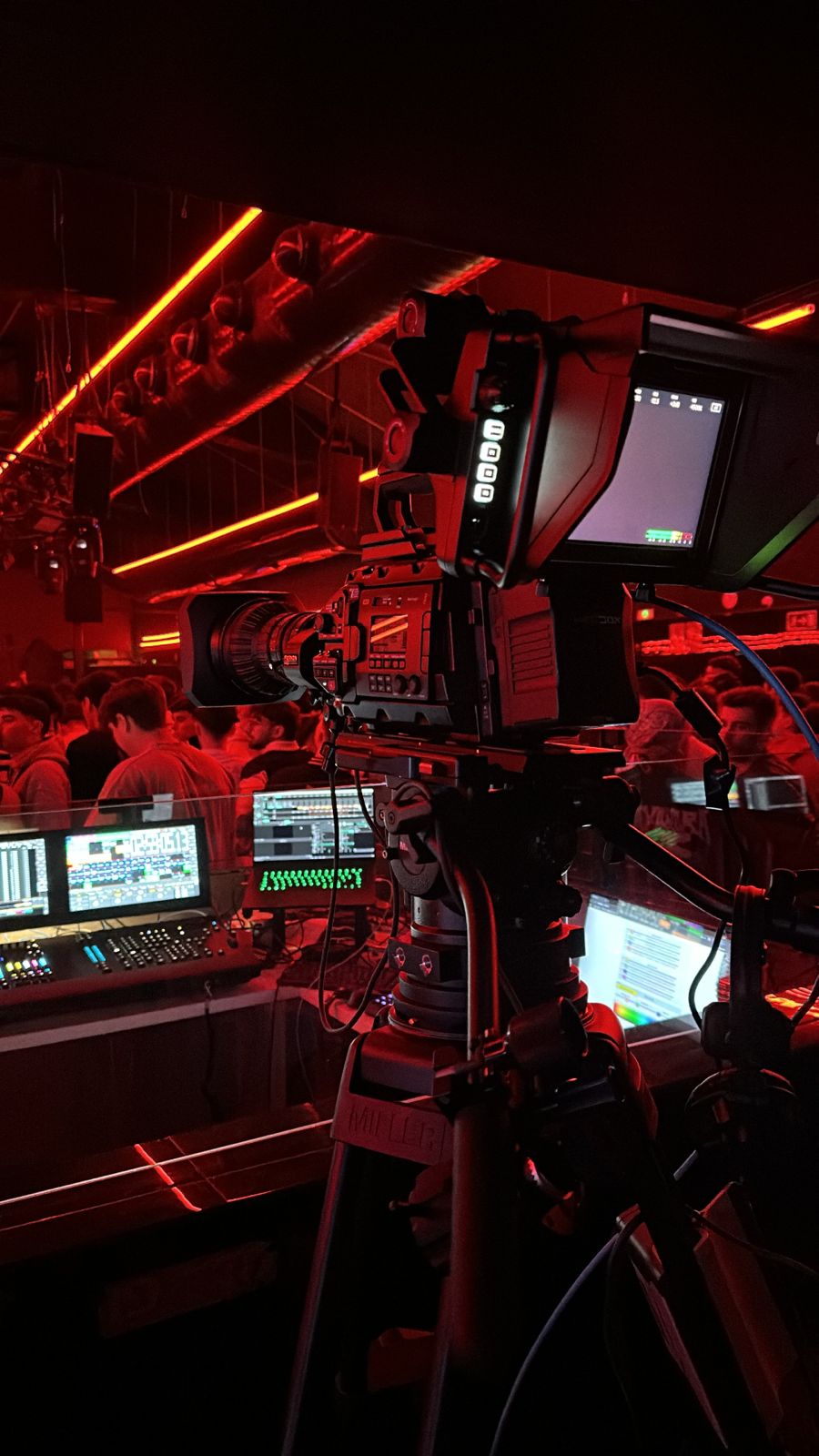 Control de realización multicámara durante un evento