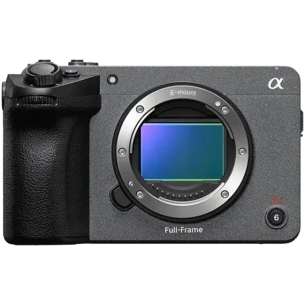 Cámara de cine digital Sony de la serie FX preparada para rodaje